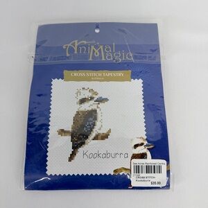 Animal Magic Cross Stitch Tapestry Australia Kookaburra NEW